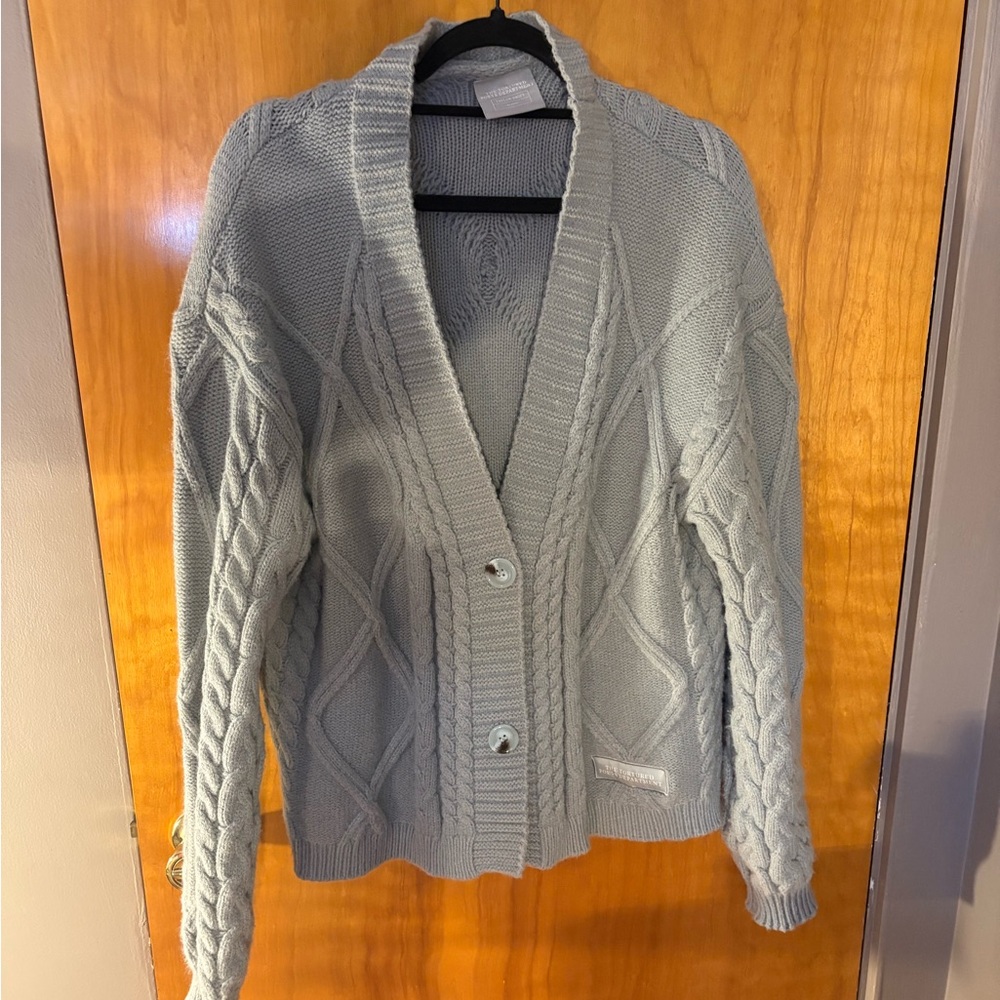 The Tortured Poets Department Cardigan - Light Gray